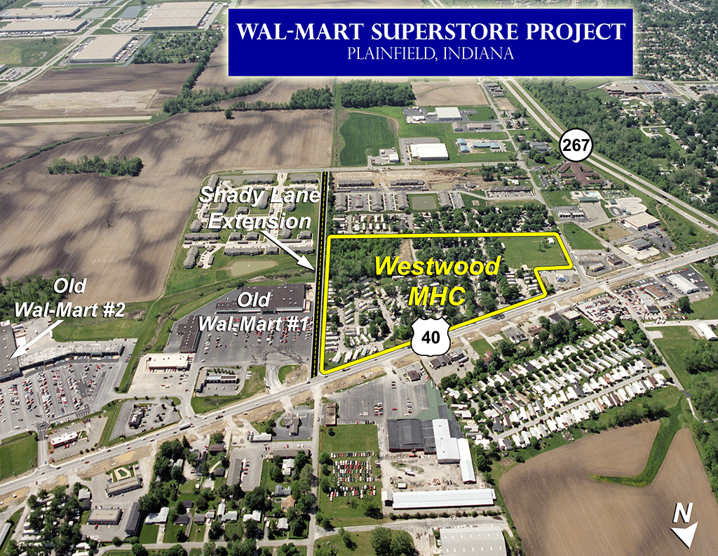 Westwood MHC Walmart Development Barrington Investment Company Park Closure