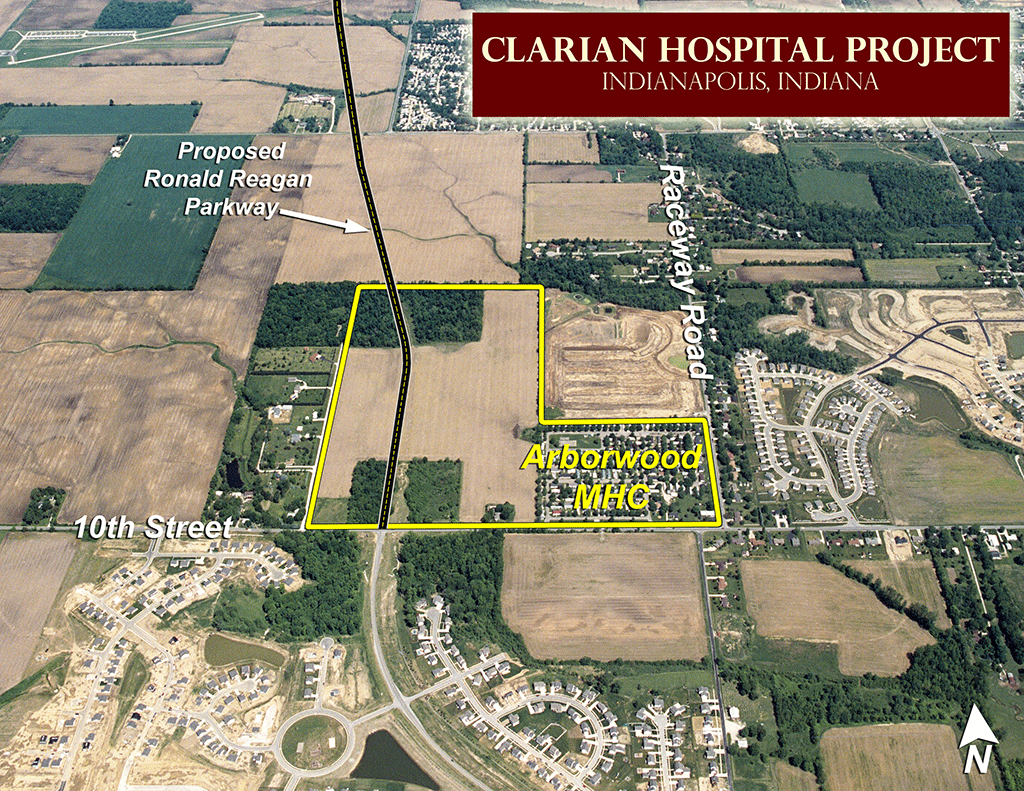 Barrington Investment Company Clarian Hospital Arborwood Mobile Home Community Avon, IN